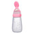 Raox 125ml Feeding Bottle With Cover Fresh-keeping Food Grade Material Baby Food Dispensing Spoon For Newborn