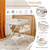 Baby Diaper Changing Table Portable Newborn Nursery Height Adjustable Organizer Grey