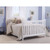 Baby Crib With Changing Table And 4 Drawer Dresser Chest Set In White