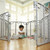Evenflo Versatile Play Space Adjustable Freestanding Play Area, Cool Gray