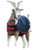 Horseware 100g Goat Coat Large Navy/red