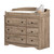 South Shore Angel Changing Table 6 Drawers, Weathered Oak