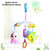 Ankishi Baby Stroller Mobile Soft Hanging Squeaky Toy Infant Newborn Buggy Mobile Plush Wind Chime For Crib Travel