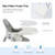 Co-z Portable High Chair For Babies & Toddlers With Removable Tray & Built-in Wheels