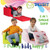 Delsit Toddler Chair & Kids Sofa - European Made Children's 2 In 1 Flip Open Foam Single Sofa, Toddler Fold Out Chair, Kids Couch, Comfy Flip Out Lounge (ballarina Bunny)