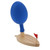 Lyumo Water Playing Toy, Balloon Powered Wooden Boat Cartoon Children Water Playing Bathing Toys