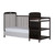 Dream On Me Anna 4-in-1 Full Size Crib And Changing Table Espresso