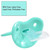 Cutieplusu Adult Sized Pacifier Dummy For Adult Babies-large Shield Lightgreen