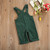 Izhansean Toddler Kid Baby Boys Girls Corduroy Romper Jumpsuit Bib Pants Overalls Clothes Green 6-12 Months