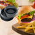 Press Patty Maker 1 Non-stick Burger Press For Making Delicious Burgers, Perfect Shaped Patties, For Grilling And Cooking 12.5*12.5*6cm Black