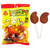 10ct Chile Spiced Mango Dried Fruit Pop Chili Lollipops Paletas De Mango Candy