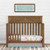 Baby Relax Hathaway Toddler Rail, Rustic Coffee