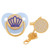 Leonard Bling Baby Pacifier Crown Series Pacifier Bpa Free Unique Gift For Newborn Baby Shower 0-12m