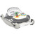 Dream On Me 2-in-1 Aloha Fun Activity Baby Walker And Rocker, Grey