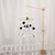 Dasbsug Crib Accessories Wooden Bracket Mobile Hanging Stand Baby Crib Decoration Hanger