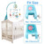 Nine Bull Baby Crib Mobile With Projected Stars & Relaxing Music, Infant Soother Toy