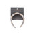 Hairitage Padded Headband Plaid, 1pc
