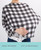 The Peanutshell Baby Nursing Cover, Car Seat Canopy, 6 In 1 Multiuse, Black And White Plaid