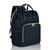 Diaper Bag Backpack - 6 Insulated Bottle Holders - Detachable Stroller Straps