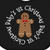 Inktastic Babys First Christmas Gingerbread Cookie Gift Baby Boy Or Baby Girl Bib