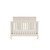 Baby Relax Hathaway 5-in-1 Convertible Wood Crib, Rustic White