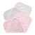 4-pack Erase Your Face Eco Makeup Removing Cloths, White, Blush, Nude