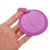 Unique Bargains 3 Pcs Soft Flannel Pads Reusable Makeup Remover Eco Pads Facial Cleansing Pad For Most Skin Dark Purple