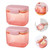 Hemoton 2pcs Professional Baby Milk Powder Dispenser Double Layers Container Boxes