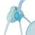 Cncest Blue Cradle,baby Bed Electric Swing For 0-3 Years Old
