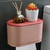 Bathroom Facial Tissue Box Holder Cover/napkin Dispenser Tissue Box Seal Storage Box Dispenser Pink
