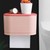 Bathroom Facial Tissue Box Holder Cover/napkin Dispenser Tissue Box Seal Storage Box Dispenser Pink