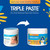 Triple Paste Medicated Diaper Rash Ointment 8 Ounce (pack Of 5)
