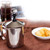 304 Stainless Steel Manual Milk Frother Creamer 500ml For Cappuccino Coffee