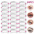 Hotbest Eyebrow Stencil 24pcs Eyebrow Shaper Card Kit Diy Eyebrow Stencil Kit Reusable Eyebrow Shaping Template Brow Stencil Ruler Beginners Women Tools Accessories