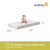 Safety 1st Sweet Dreams 5" Firm Crib & Toddler Mattress, Thermo-bonded Core, White