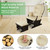 Gymax Wood Glider & Ottoman Cushion Set Baby Nursery Rocking Chair Beige