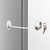 Willstar 2pcs Child Safety Lock Strap Lock Living Room Cabinet Door Window Refrigerator Kitchen Fridge For Baby Security