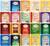 Twinings Herbal & Decaf Tea Bag Sampler - 40 Count Assortment - With 10 By The Cup Honey Stix