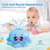 Octopus Pool Water Toys Light Up Baby Bath Toys For Kids Sprinkler Bathtub Toy For Toddlers