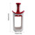 Homemade Kids Puree Squeezer Home Kitchen Infant Baby Fresh Fruit Juice Food Maker With Storage Bags, Rose Red