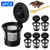 For K-cup Reusable Replacement Coffee Filter Holder Pod 6 Pack