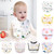 Windfall Cotton Baby Bibs -waterproof Easy Wipe Bib- Baby Feeding Bibs With Large Food Catcher Pocket - Baby Adjustable Neckline Waterproof Soft Feeding Bib Food Catcher Eating Apron