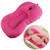 Vocheer Baby Bath Cushion, 0-6 Month Newborn Bath Anti-slip Cushion Pad (pink)