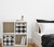 Buffalo Check Black And White Foldable Fabric Storage Bins