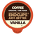 Ekocups Organic Vanilla Coffee Pods, Medium Roast, 40 Count For Keurig K Cup Machines