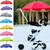 Spring Park Kids Baby Unisex Sun Umbrella Parasol Buggy Pushchair Pram Stroller Shade Canopy Baby Stroller Accessories Rain Covers Travel Umbrella