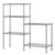 Wire Storage Shelves, 21"x11"x 59" 5 Tier Metal Garage Tower Racks And Shelving, Kitchen Racks Storage Shelves For Garage, Heavy Duty Storage Shelf, Multipurpose Kitchen Storage Racks Shelves