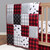 The Peanutshell Buffalo Plaid 3 Piece Nursery Bedding Sets, With Quilt, Fitted Sheet, Crib Skirt