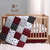 The Peanutshell Buffalo Plaid 3 Piece Nursery Bedding Sets, With Quilt, Fitted Sheet, Crib Skirt