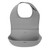 Oxo Tot Silicone Roll-up Feeding Baby Bib, Sage And Gray, 2pk, Unisex